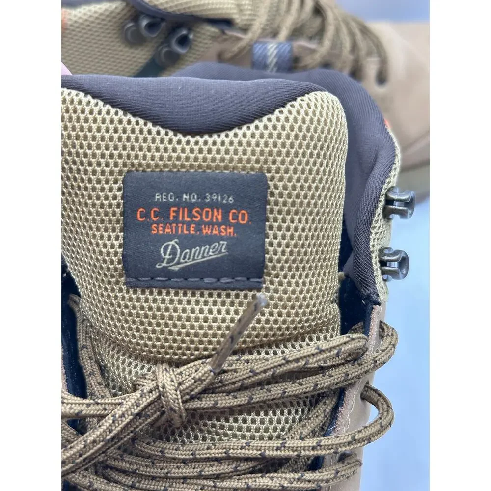 FILSON x DANNER Trail 2650 Hiker Boots Prairie Sand Tan Sz 9.5 $230